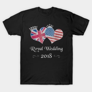 British Royal Wedding 2018 English Prince Princess T-Shirt